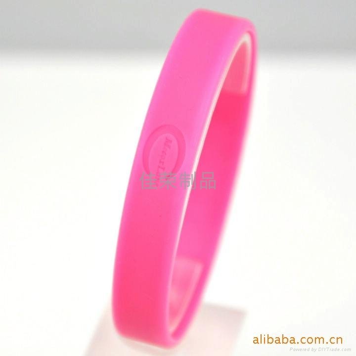 Customized promotional Silicone wrist bands
