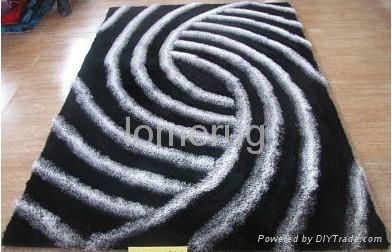 3d great design vary shaggy rug