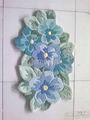 Irregular Acylic Stock Flower rug