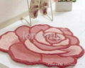 Romatic Rose Handtufted acrylic carpet