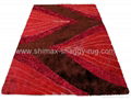 Z Shape Design Multi-Shaggy Rug 