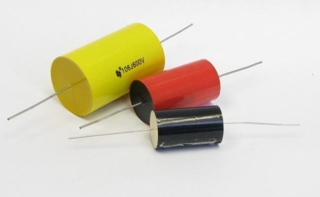 CL20 axial type metallized polyester film capacitor MET 2