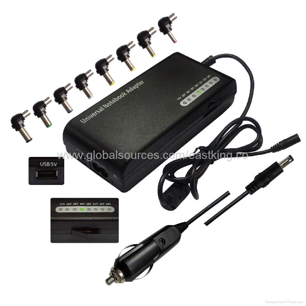90W 2 in 1 unicersal adapters 