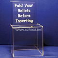 Acrylic voting box 4