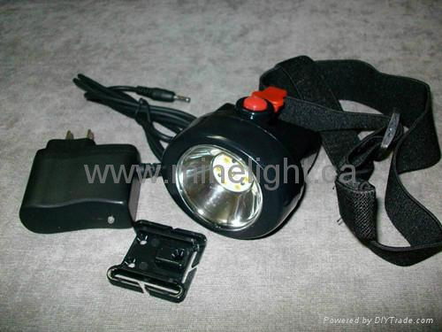 KL2.5LM(A) All-in-one LED Miner Safety Cap Lamp/LED mining light high safety wit 2