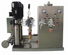 The suction pressure-free equipment pump control cabinet