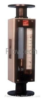 Glass tube rotameter for chemical process indusrtries