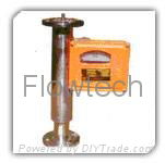 Metal tube rotameter for  heavy metal industry