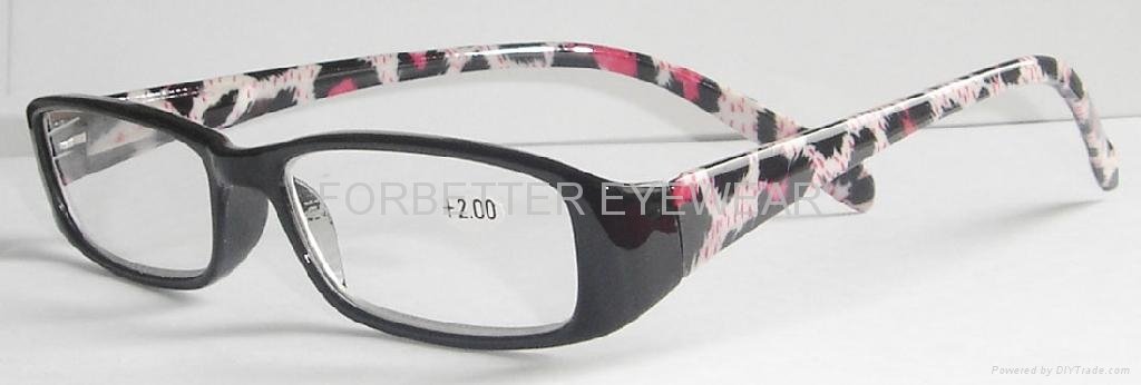 Fashion reading glasses with leopard pattern 4