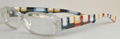 Plastic reading glasses with patterns 3