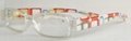 Plastic reading glasses with patterns 4