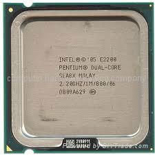Intel pull cpu E2200