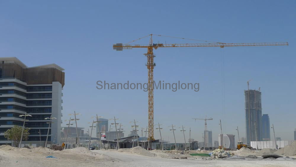 TC7030 self-rising tower crane 4