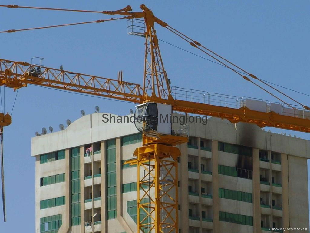 QTZ50(TC4810) self-erecting tower crane 4