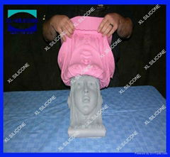 Brushing RTV-2 molding silicone rubber for gypsum product