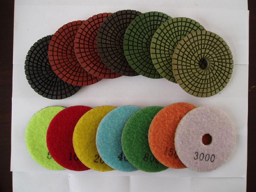 wet polishing pad  3