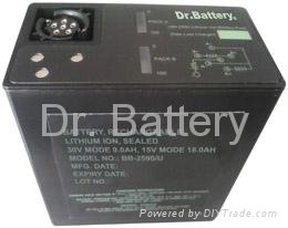 BB-2590/U,14.4V/28.8V,8.5Ah/17Ah,military lithium ion battery pack.