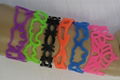 Hollow Silicone Wristband Tattoo Bracelets 