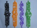 Hollow Silicone Wristband Tattoo Bracelets  4