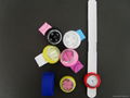 Silicone Jelly Slap Unisex Sports Wrist Watch Slap Bracelet Watch