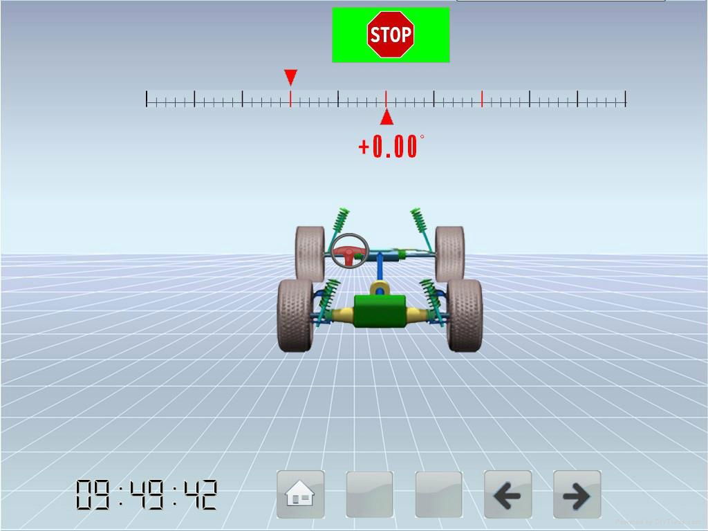 3D wheel aligner 3