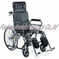 Steel Wheel Chair  1