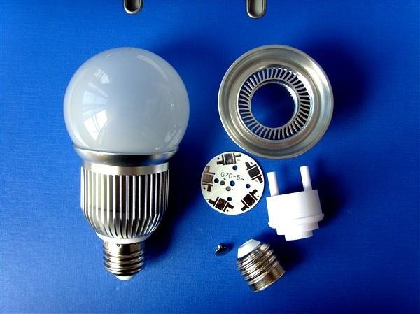 供应LED球泡外壳射灯外壳压铸灯具配件 5