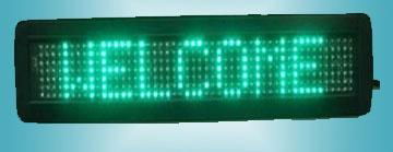led scrolling message board