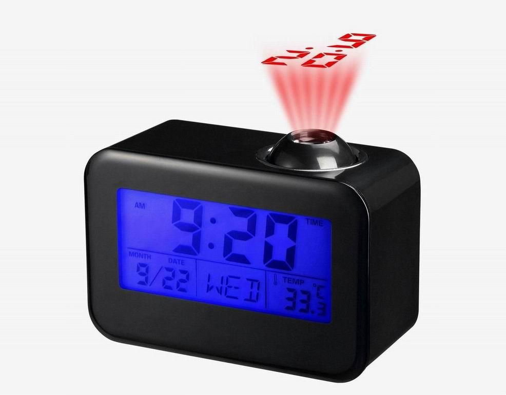 Projection talking clock