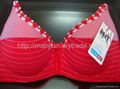 wholesale 2010 style red bra  underwear good quality hot sale popular 2