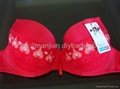 red ladylike bride lucky color bra