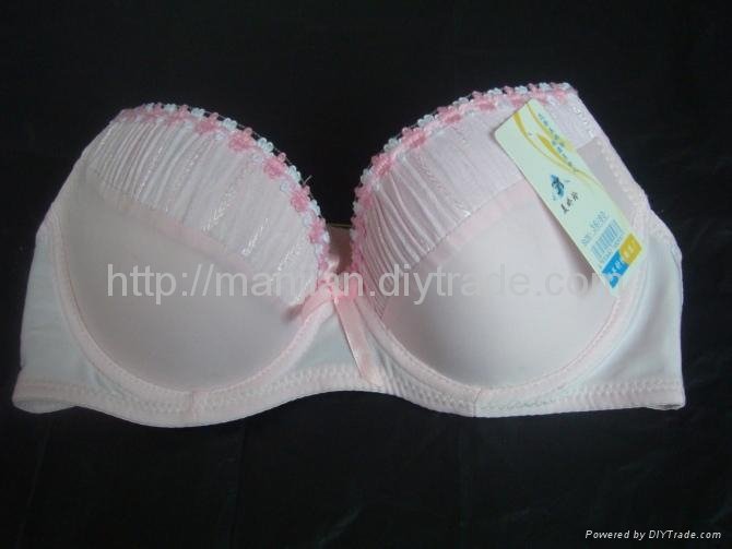 wholesale peach bloossom lovely hot bra underwear briefs aceept paypel  2