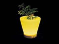 LED light round flowerpot