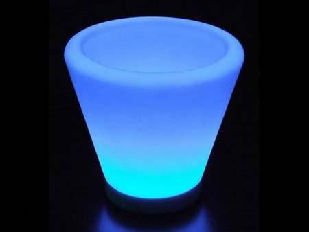 LED light round flowerpot 3