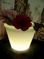 LED light round flowerpot 4