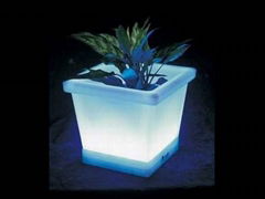 Quadrilateral lighting pot