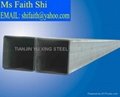 square steel tube with Straight angle or R angle, request sizes. 3