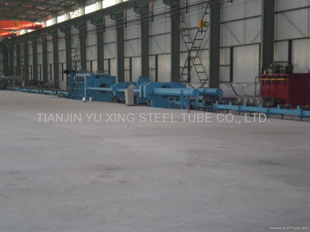 hollow steel pipe for machining operation and steel construction 5