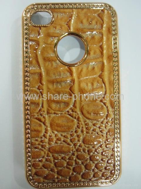 Leather Case for iPhone 4,iphone protective case  3