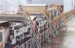 Super molding paper machine