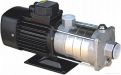 Light duty horizontal multistage centrifugal pump