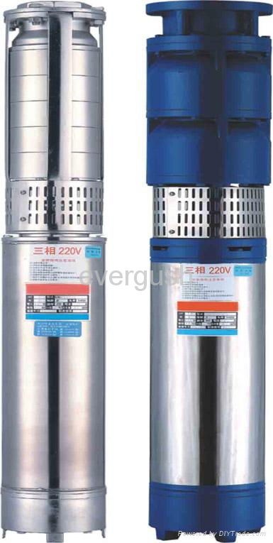 Submersible bore pump