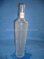 clear glass bottle for wine or oil 5