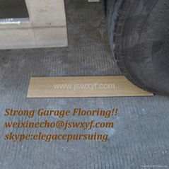 waterproof strong Garage Pvc flooring 9mm thick