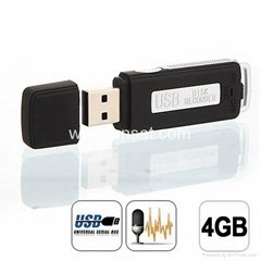 USB digital voice recorder with lithium battery