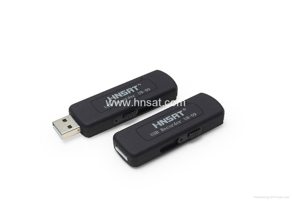 new USB flash drive and voice recorder with voice activated 