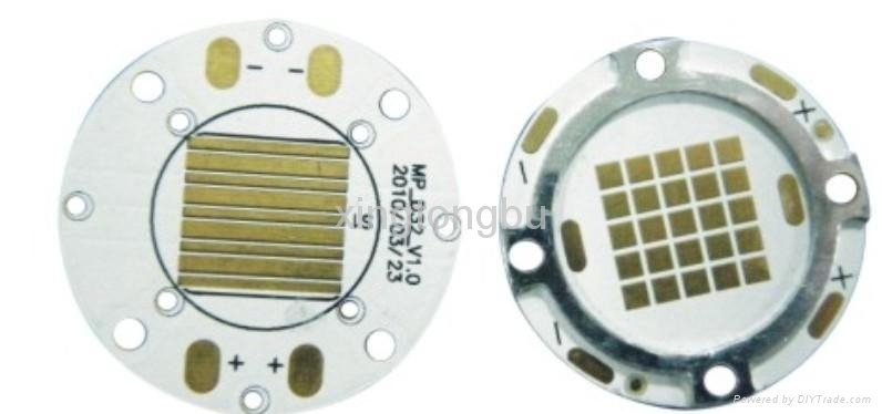 MCPCB for led in lights and lighting