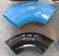steel pipe Elbow carbon steel a234 wpb b16.9 lr sr 45 90 180 deg 1