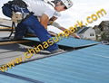 Flat panel solar collector 5