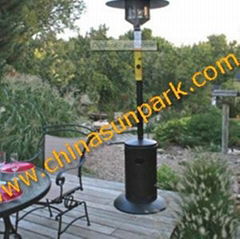 propane or butane gas patio heater